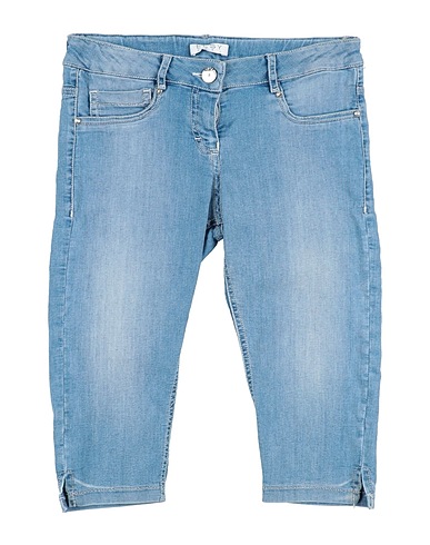 ELSY Denim trousers Blue 97% Cotton, 3% Elastane