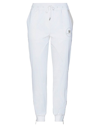 LORENA ANTONIAZZI Casual trouser White 69% Polyamide, 31% Elastane, Polyester, Viscose