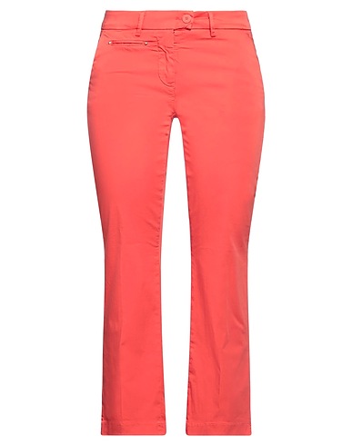 MASON'S Casual pants Coral 64% Cotton, 30% Polyamide, 6% Elastane