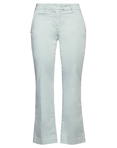MASON'S Casual trouser Sky blue 64% Cotton, 30% Polyamide, 6% Elastane