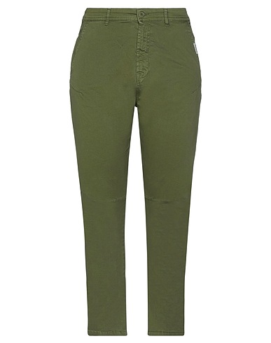 PENN & INK Casual trouser Military green 98% Cotton, 2% Elastane