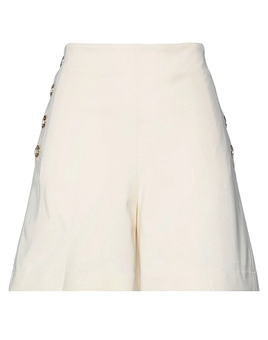 JUCCA Shorts & Bermudas Elfenbein 56% Viskose, 36% Polyamid, 8% Elastan