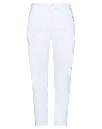 PENN & INK Pantalone Bianco 98% Cotone, 2% Elastan