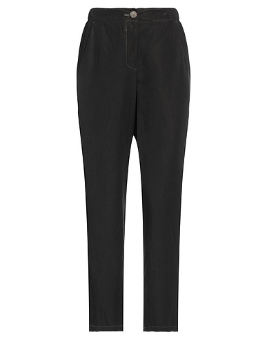 LIU •JO Pantalone Nero 78% Lyocell, 22% Lino