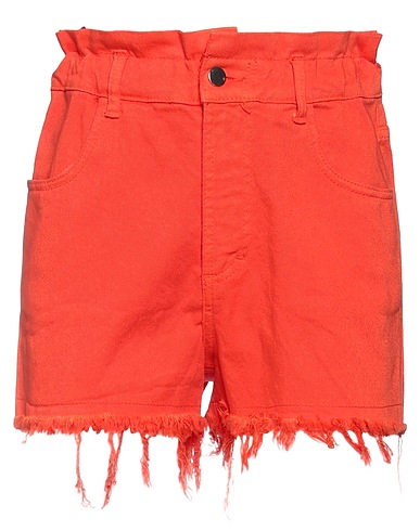 LE STREGHE Shorts Orange 97% Baumwolle, 3% Elastan