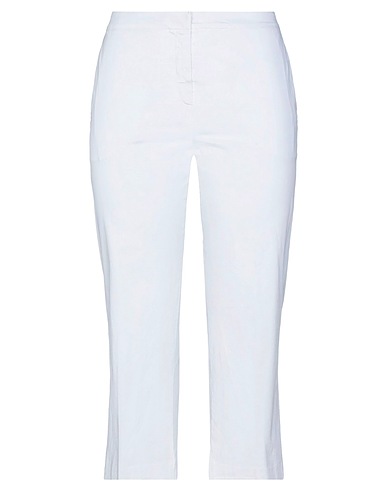 BARBA Napoli Casual trouser White 98% Cotton, 2% Elastane
