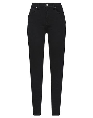 BRIAN DALES Denim trousers & LTB Black 92% Cotton, 6% Polyester, 2% Elastane