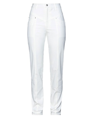 ISABEL MARANT Casual trouser White 100% Cotton