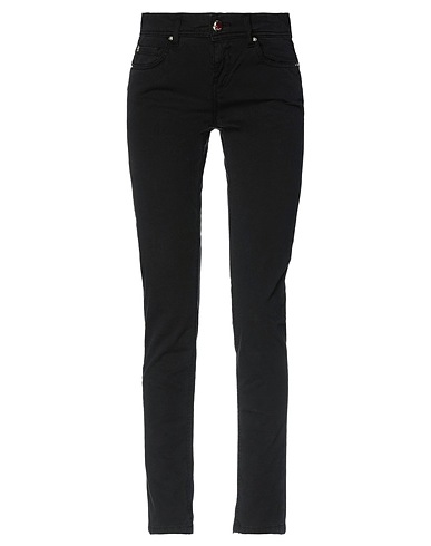 GAUDÌ Casual trouser JEANS Black 98% Cotton, 2% Elastane