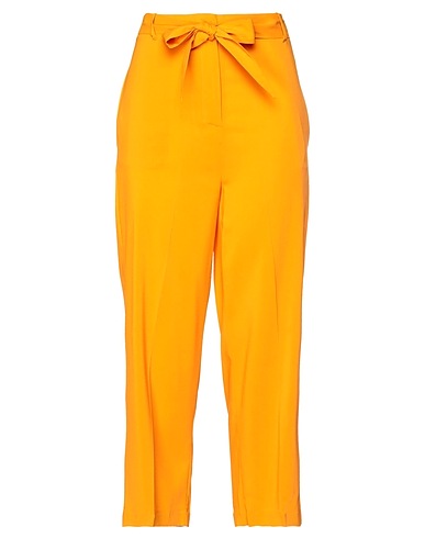 JUCCA Casual pants Orange 95% Viscose, 5% Elastane
