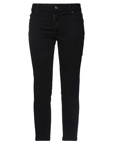 DSQUARED2 Denim trousers Black 90% Cotton, 8% Elastomultiester, 2% Elastane