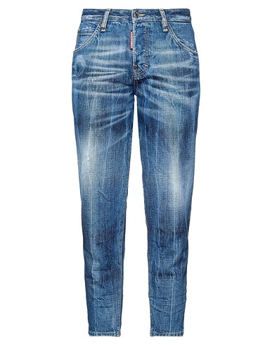 DSQUARED2 Baggy Blue 100% Cotton, Silicone