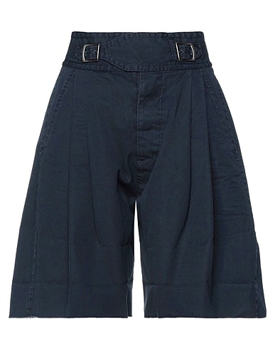 DSQUARED2 Shorts & Bermuda Midnight blue 100% Cotton