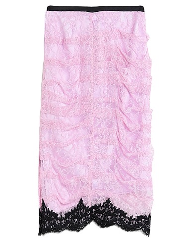 ANNA MOLINARI Midi skirt Mauve 67% Viscose, 33% Polyamide