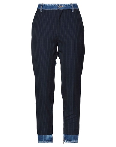 DSQUARED2 Casual trouser Midnight blue 100% Wool, Cotton