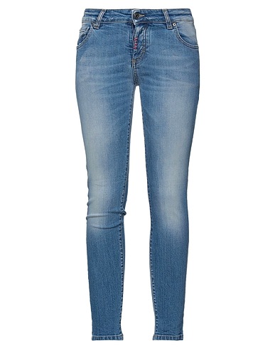 MALEBOLGE VIII Denim trousers Blue 98% Cotton, 2% Elastane