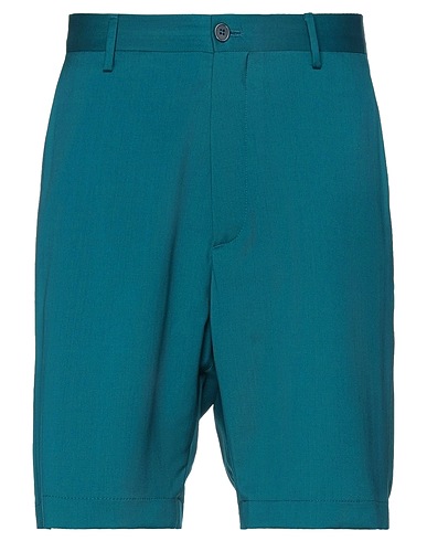 PAURA Shorts & Bermuda Deep teal 100% Wool