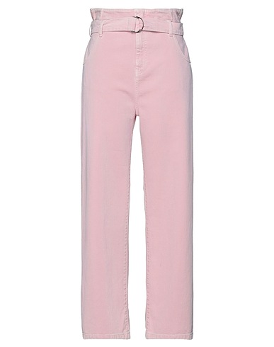 SOLOTRE Pantaloni jeans Rosa 100% Cotone