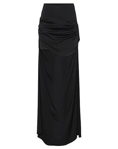 MARC ELLIS Mini skirt Black 52% Viscose, 45% Rayon, 3% Elastane
