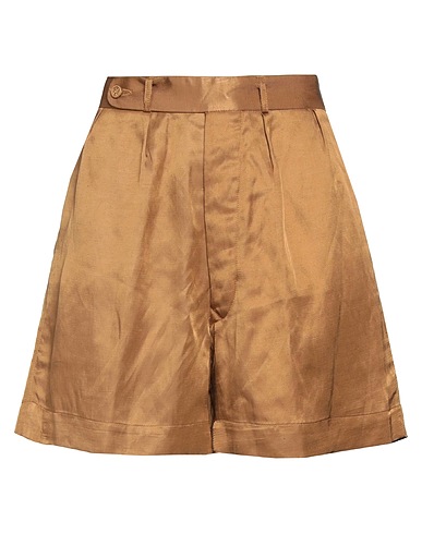 TRUE NYC® Shorts & Bermuda Cammello 72% Viscosa, 28% Lino