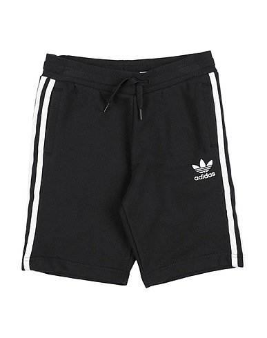 ADIDAS ORIGINALS Pantalone felpa SHORTS
 Nero 70% Cotone, 30% Poliestere riciclato, Elastan