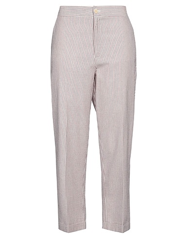 TRUE NYC® Casual pants Burgundy 61% Cotton, 21% Polyester, 18% Viscose
