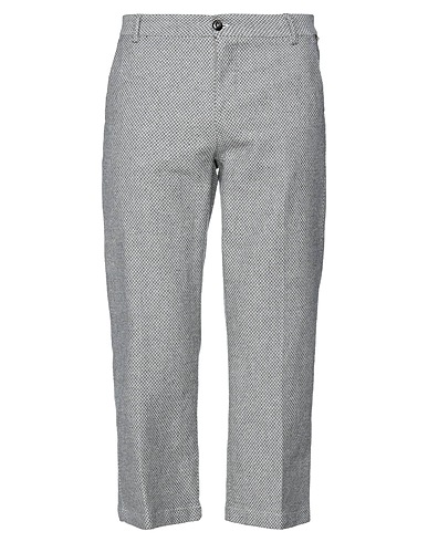 ROŸ ROGER'S Casual trouser Black 68% Cotton, 20% Acrylic, 10% Other Fibres, 2% Rubber