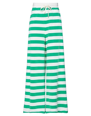 SOLOTRE Casual trouser Green 100% Cotton