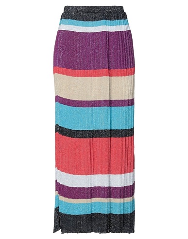 MANISH ARORA Long skirt Rust 70% Viscose, 15% Polyamide, 15% Polyester