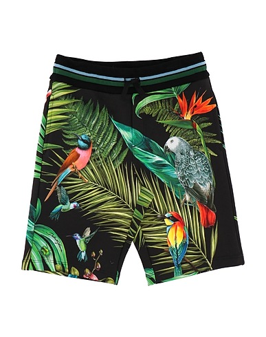 DOLCE&GABBANA ショートパンツ＆バミューダパンツ ブラック コットン 96% / ポリウレタン 4%