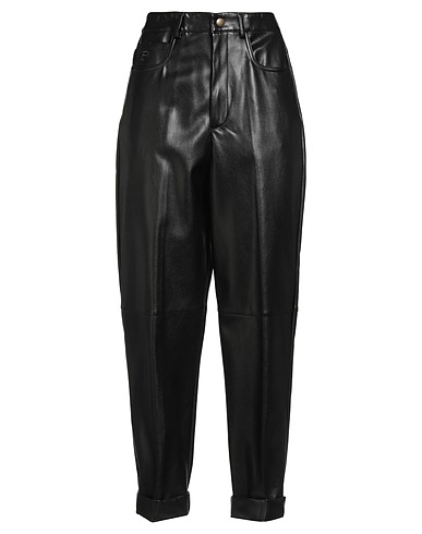 PHILOSOPHY di LORENZO SERAFINI Casual trouser Black 55% Polyurethane, 45% Viscose