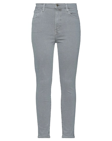 J BRAND Denim trousers Grey 69% Cotton, 28% Lyocell, 3% Polyurethane