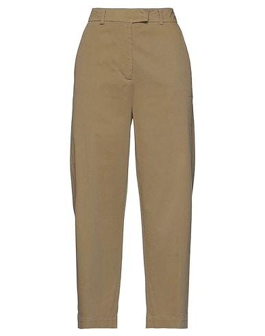 .TESSA Casual pants Military green 97% Cotton, 3% Elastane