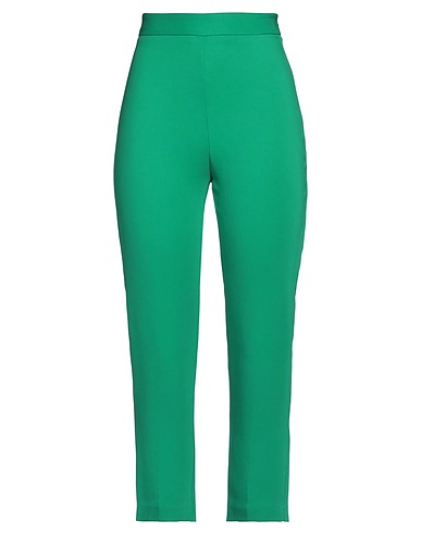 PINKO Casual trouser Green 97% Viscose, 3% Elastane