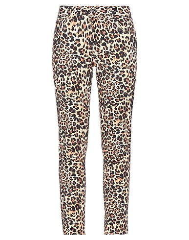 LIU •JO Casual trouser Sand 98% Cotton, 2% Eco Polyester