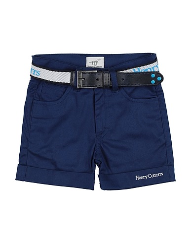 BYBLOS Shorts & Bermuda Blue 97% Cotton, 3% Elastane