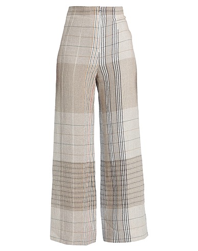MRZ Casual pants Beige 58% Linen, 42% Cotton