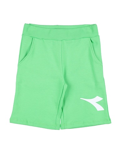 DIADORA Shorts & Bermuda Green 100% Cotton