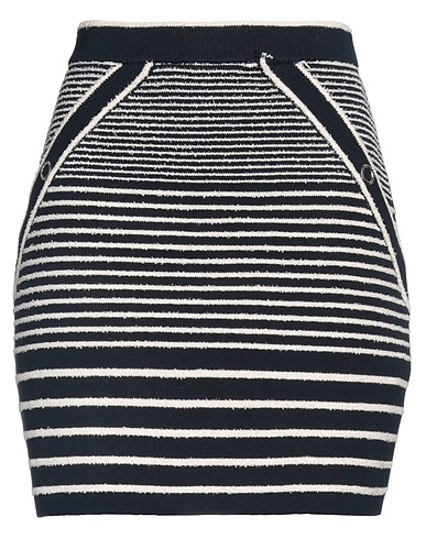 MAJE Minigonna Blu navy 73% Cotone, 14% Poliestere, 7% Poliammide, 5% Viscosa, 1% Elastan