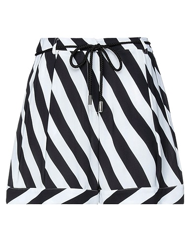 MANILA GRACE Shorts & Bermuda Black 100% Viscose