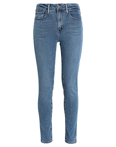 LEVI'S Denim trousers 721 HIGH RISE SKINNY
 Blue 70% Lyocell, 18% Polyester, 10% Cotton, 2% Elastane