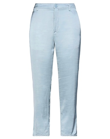 DONDUP Casual trouser Sky blue 90% Viscose, 10% Cotton