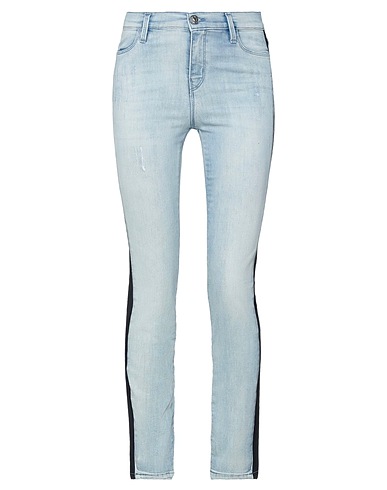 MY TWIN TWINSET Denim trousers Blue 84% Cotton, 14% Polyester, 2% Elastane, Polyamide