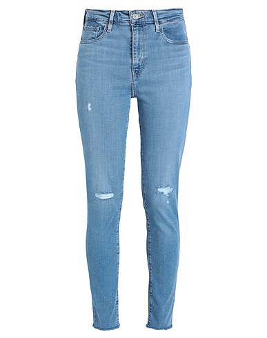 LEVI'S Denim trousers 721 HIGH RISE SKINNY
 Blue 70% Lyocell, 18% Polyester, 10% Cotton, 2% Elastane