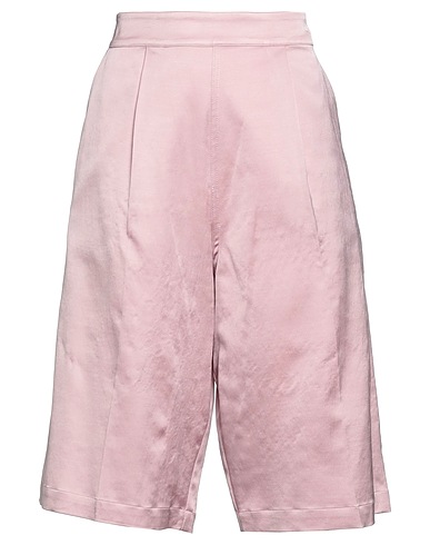 SEMICOUTURE Shorts & Bermuda Pink 75% Viscose, 21% Cotton, 2% Silk, 2% Elastane