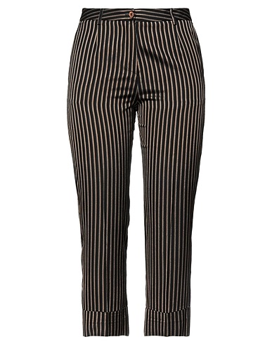 GAUDÌ Casual trouser Black 57% Acetate, 42% Viscose, 1% Polyester