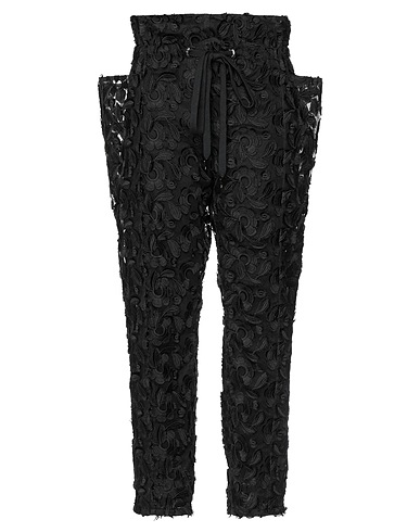 DOLCE&GABBANA Casual trouser Black 100% Polyester