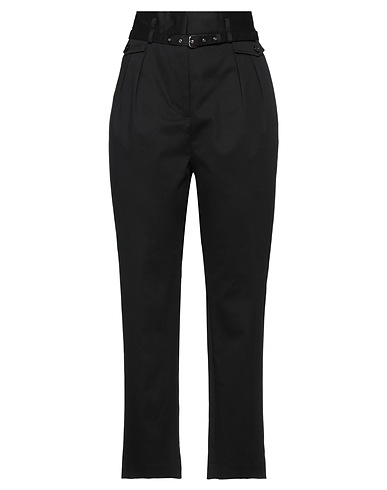 REDValentino Casual pants Black 97% Cotton, 3% Elastane