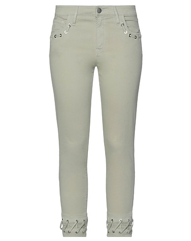 J BRAND Casual trouser Sage green 89% Cotton, 9% Linen, 2% Polyurethane