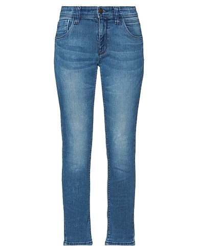 TOM TAILOR Pantaloni jeans Blu 73% Cotone, 19% Poliestere, 7% Modal, 1% Elastan